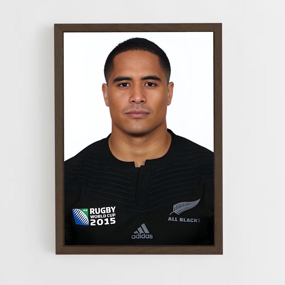 Poster Portrait de Champion – affiche Rugby (vue 5)